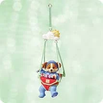 2003 Baby's 1st Christmas-Boy In Swing