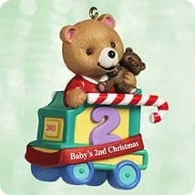 2003 Baby's Age Bear-Baby's 2nd Christmas