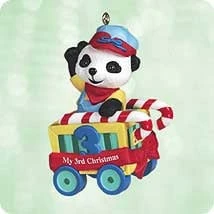 2003 Baby's Age Bear-Child's 3rd Christmas