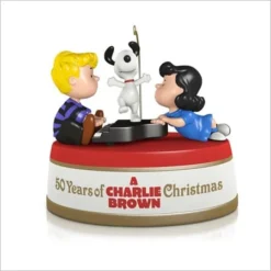 2015 Peanuts 50 Years Of A Charlie Brown Christmas *Magic *NO MOVEMENT But Sound Works.
