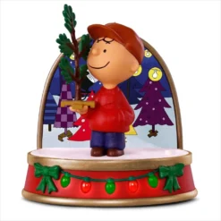 2018 Peanuts A Charlie Brown Christmas Collection - Charlie Brown *Magic *Requires Keepsake Power Cord (Slightly Damaged Box)