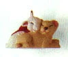 1996 Peaceful Christmas Lion & Lamb *Miniature