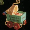 1991 Baby's First Christmas Carriage *Miniature (Slightly Damaged Box)
