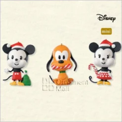 2008 Disney All Set For Christmas! Set/3 *Miniature