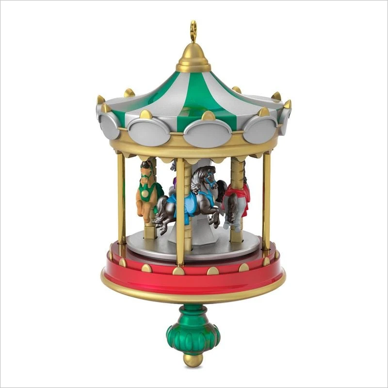 2018 Christmas Carousel 2nd *Miniature