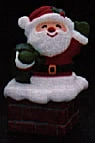 1984 Santa In Chimney Container *MM Christmas