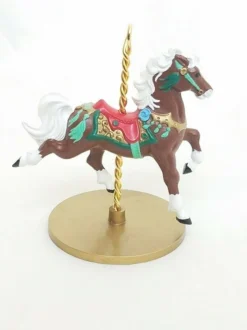 1989 Christmas Carousel Horse - Star (No Box)