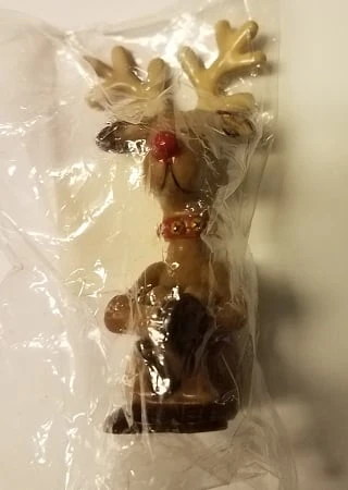 1974 Crossed Legged Reindeer *MM Christmas (Mint In Package)