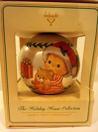 1980 Ambassador Baby's First Christmas Ball