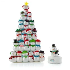 2014 Christmas Concert Snowmen Complete Set Of 5 (with Tags For Each Section)