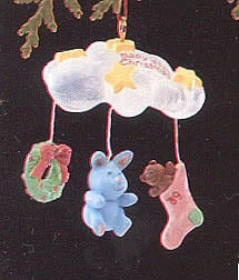 1989 Baby's First Christmas *Miniature (Slightly Damaged Box)