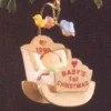 1990 Baby's First Christmas Cradle *Miniature