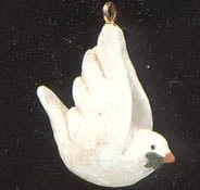1990 Christmas Dove *Miniature