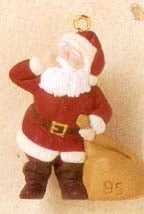 1995 Night Before Christmas 4th *Santa *Miniature