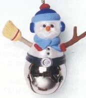 1997 Christmas Bells 3rd Snowman *Miniature