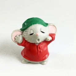 1983 Mini Yawning Mouse *MM Christmas