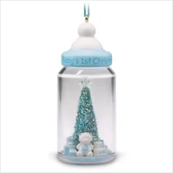 2018 Baby First Christmas Bottle - BOY