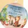 1992 Baby's First Christmas Ball (Girl) (No Box)