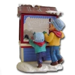 2007 Christmas Window 5th *Train Station *Club *Signed By Artist