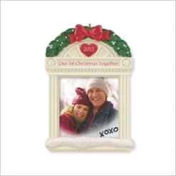 2012 First Christmas Together Photo Holder