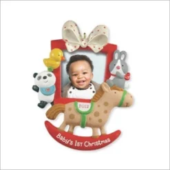2012 Baby's First Christmas Photo Holder (No Box)