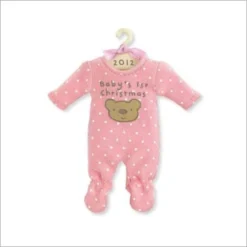 2012 Baby's First Christmas Girl Sleeper