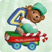 2003 Baby's Age Bear-Child's 4th Christmas